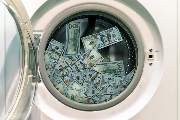 Money laundering concept